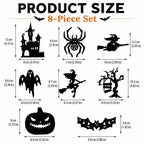 🎃 3D Light-Up Halloween Wall Decorations