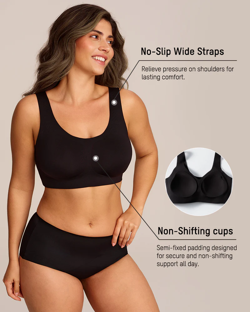 🏆Buy one get one free!🔥Lifting Wire-Free Antibacterial Jelly Bra