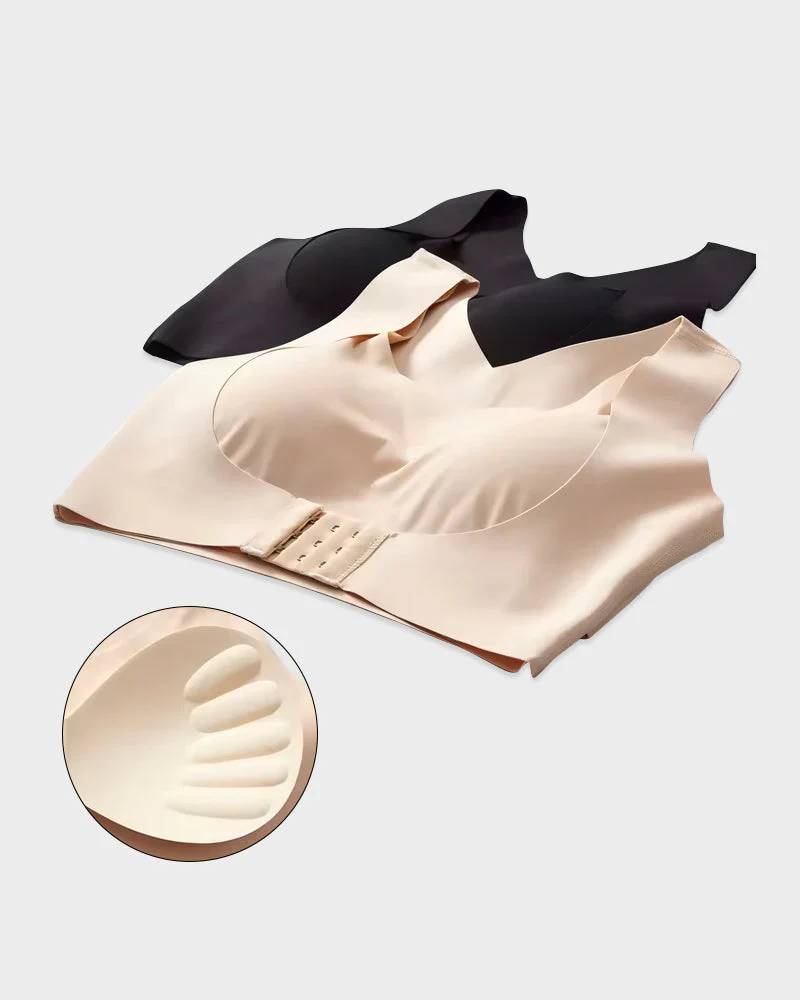 🏆Buy one get one free!🔥Front Closure Cross-Back Wireless Posture Bra