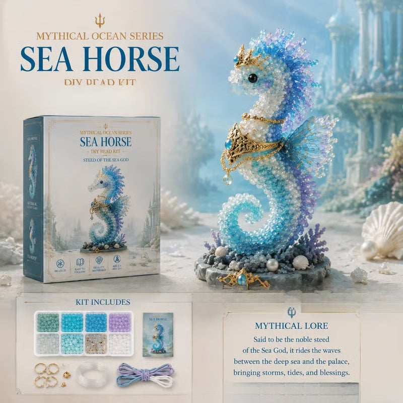 🐢 Ocean Turtle DIY Bead Kit | Create Your Own Magical Handmade Sea Art Decoration