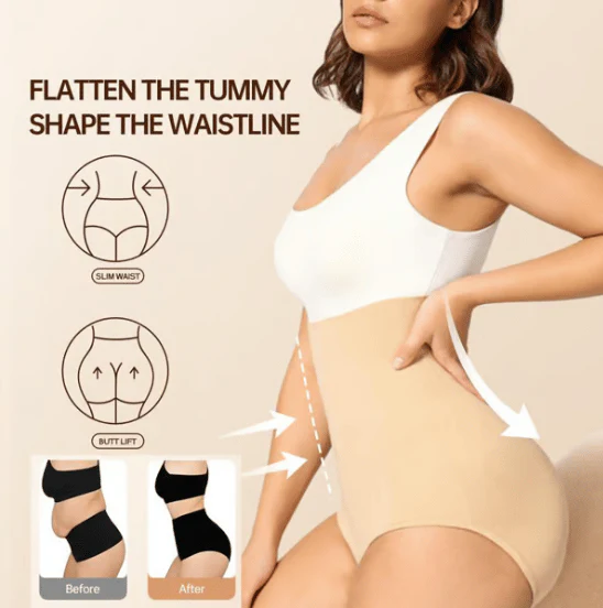 🏆Buy one get one free!🔥High Waist Tummy Control Shapewear Panties
