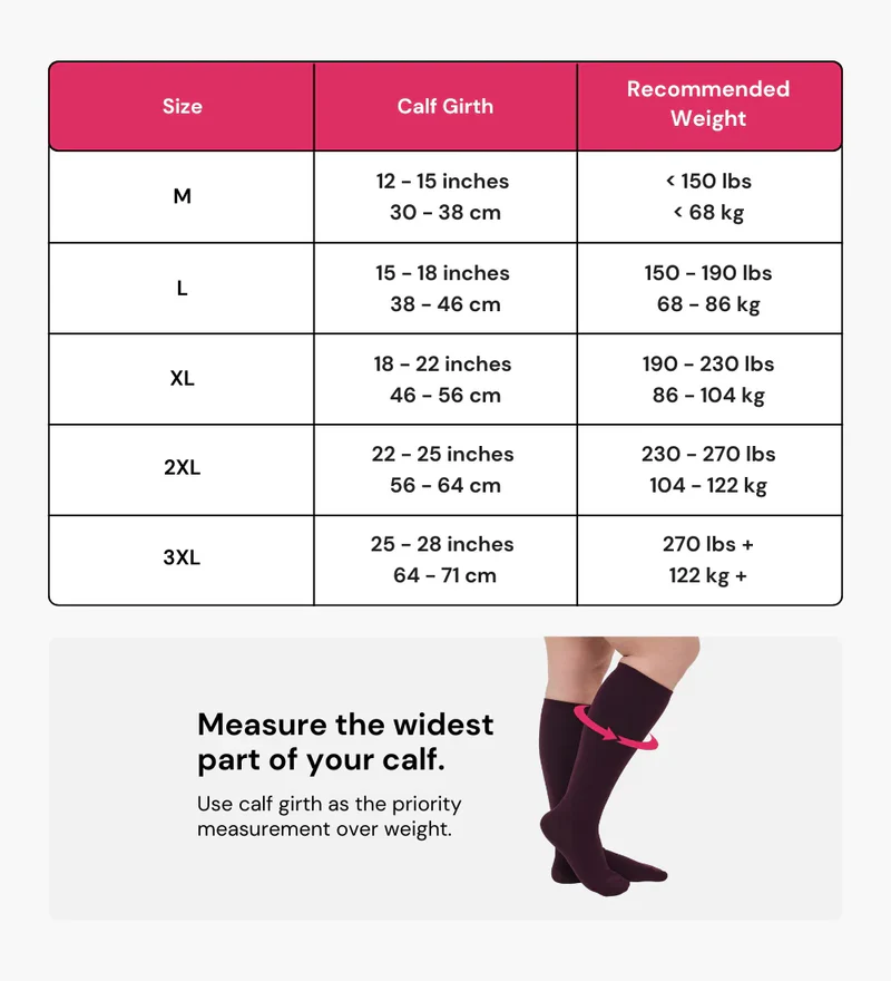 Wide Compression Socks