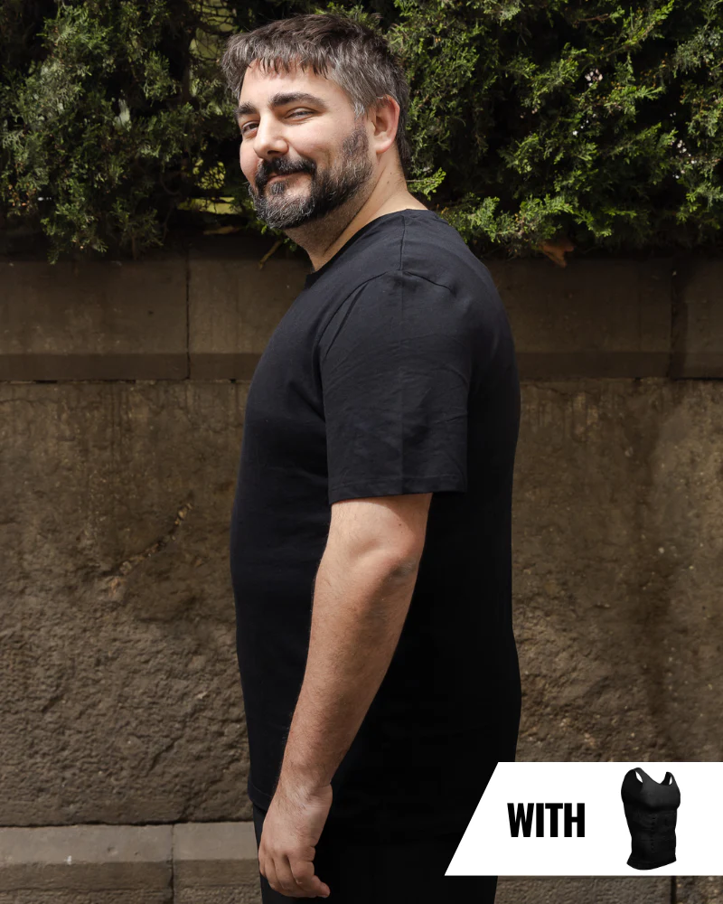 Comfortable shaping vest for men