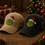 Naughty Is My Nice Vintage Christmas Cap