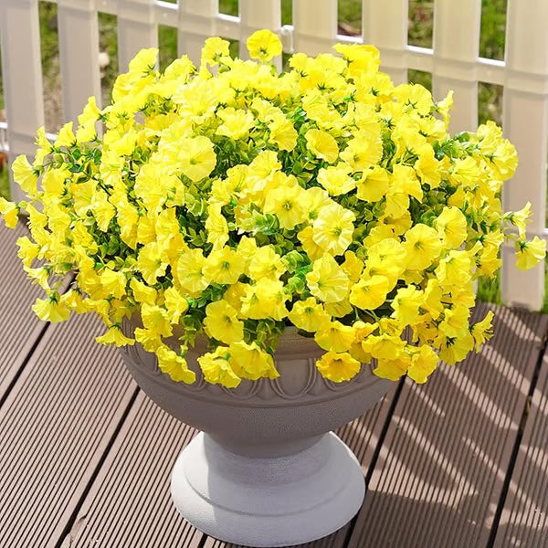 🌸 Spring Summer Home Decoration - 🌿 Fake Silk Colorful Morning Glory